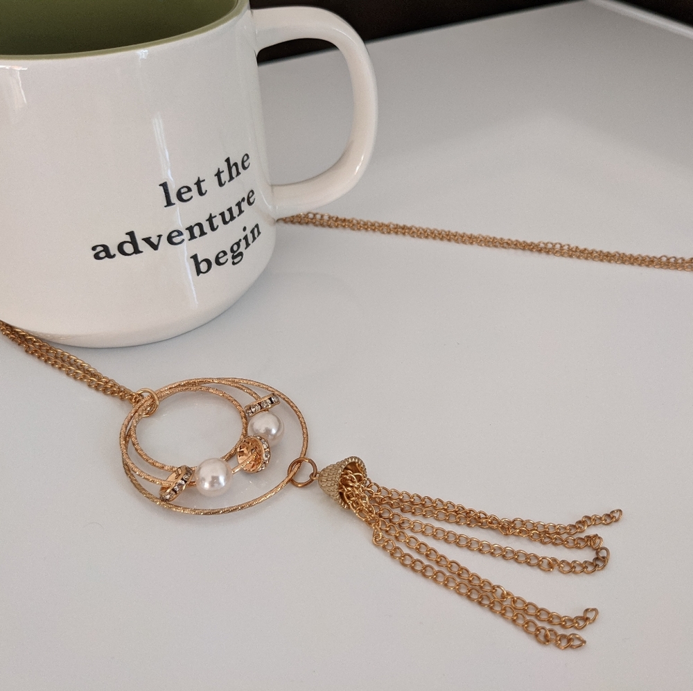 Cute long necklace
